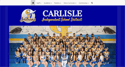Desktop Screenshot of carlisleisd.org